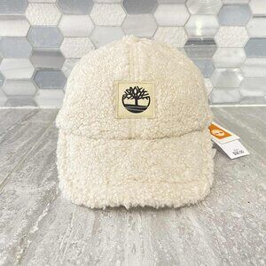 Timberland Logo Baseball Cap Adjustable Snapback Hat Tan Unisex One Size